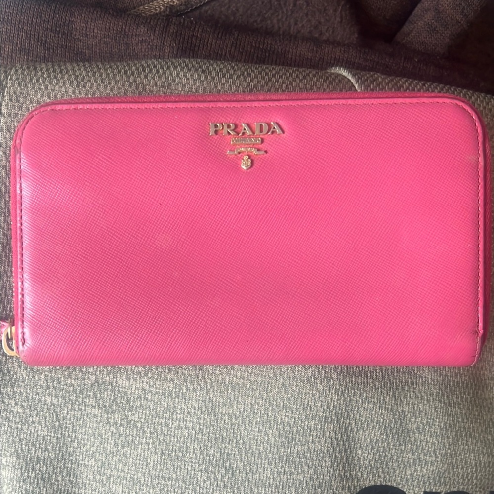 Prada Pink Wallet